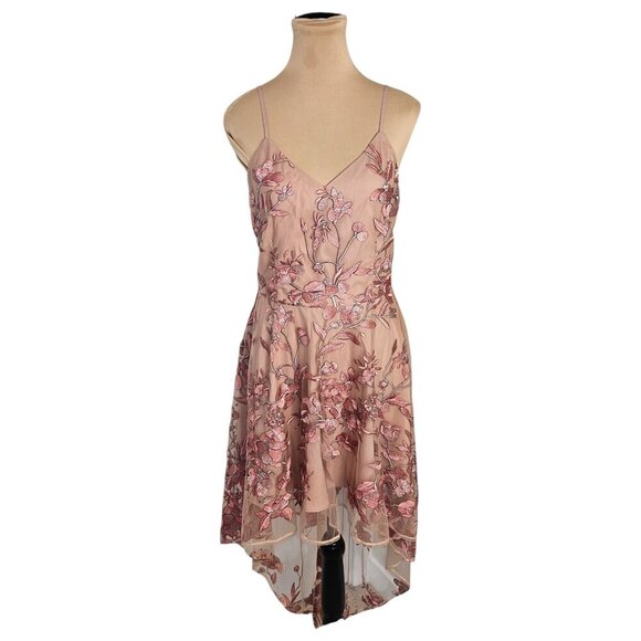 Two Sisters The Label Saskia High Low Dress - Embroidery Rose Sz 6 M - Picture 10 of 16